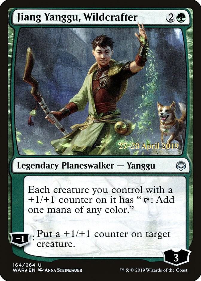 Jiang Yanggu, Wildcrafter - Prerelease Cards (PRE) LP *FOIL*