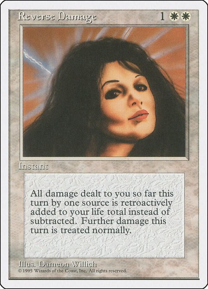 Reverse Damage - Fourth Edition (4ED) NM