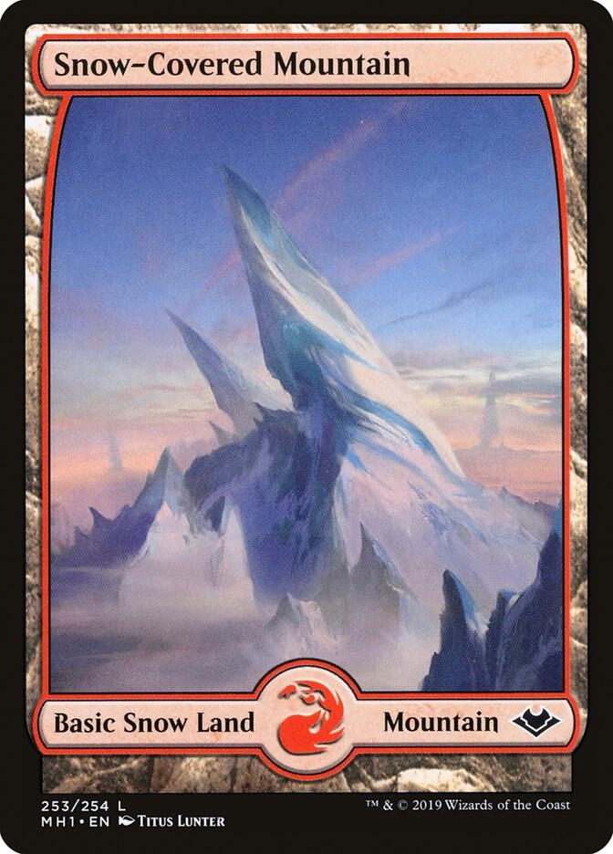Snow-Covered Mountain - Modern Horizons (MH1) NM
