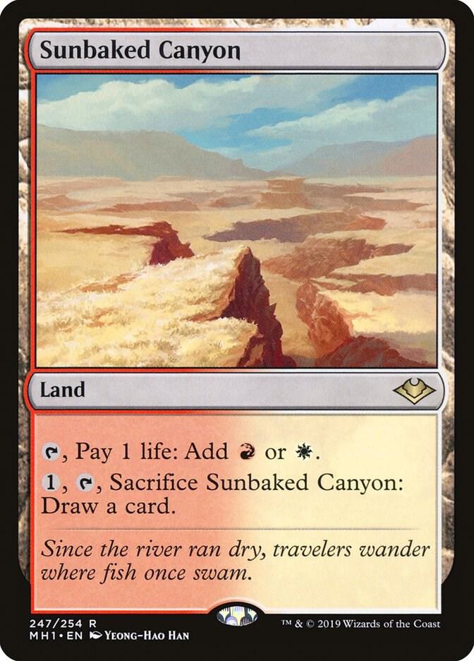 Sunbaked Canyon - Modern Horizons (MH1) NM
