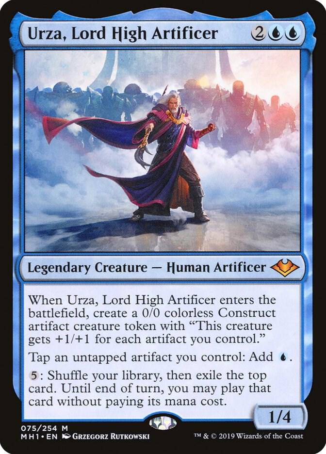 Urza, Lord High Artificer - Modern Horizons (MH1) NM