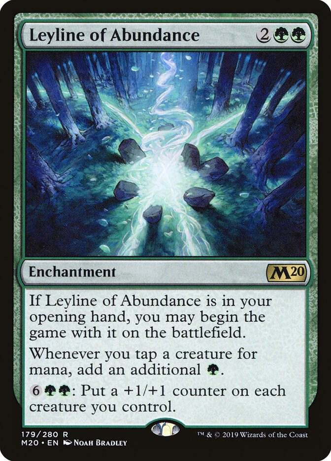 Leyline of Abundance - Core Set 2020 (M20) NM