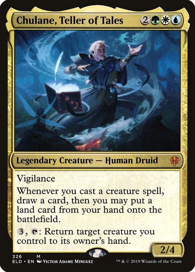 Chulane, Teller of Tales - Throne of Eldraine (ELD) LP *FOIL*