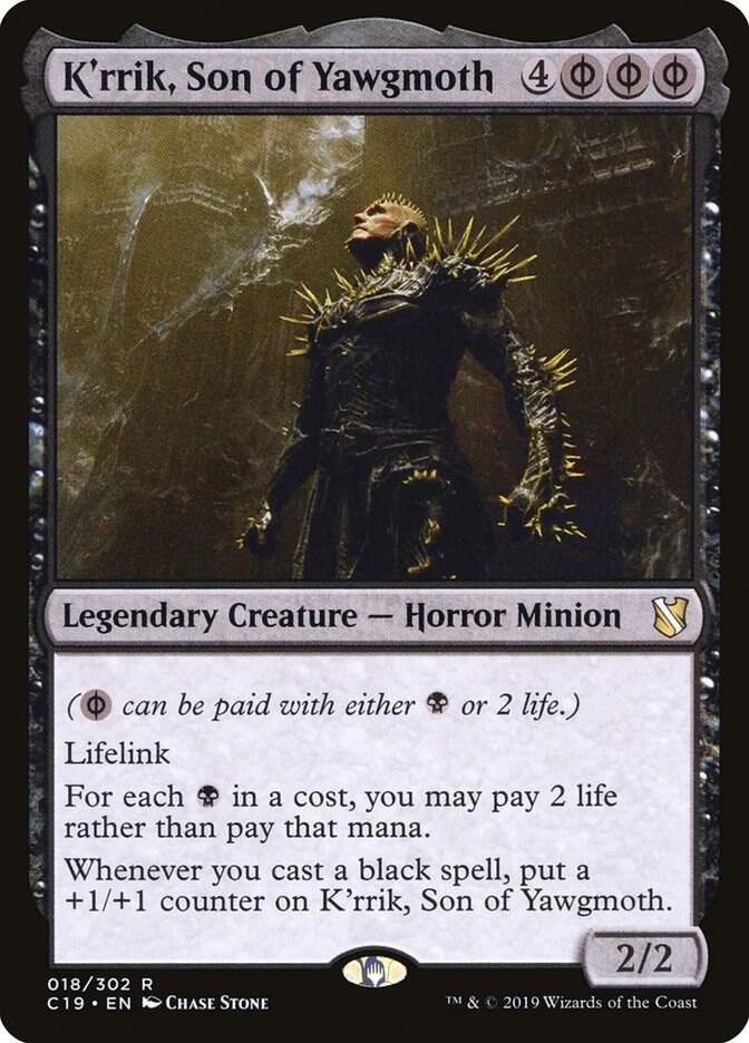 K'rrik, Son of Yawgmoth - Commander 2019 (C19) NM