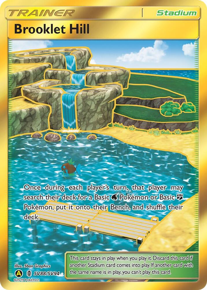 Brooklet Hill - Hidden Fates: Shiny Vault (HIF:SV) NM *FOIL*