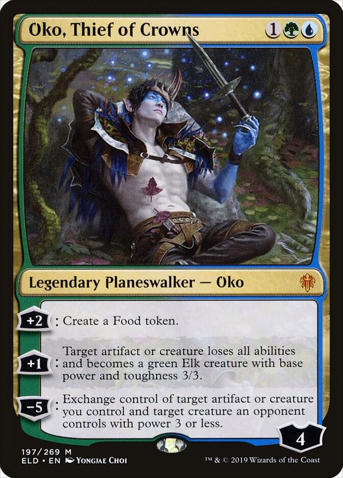 Oko, Thief of Crowns - Throne of Eldraine (ELD) NM
