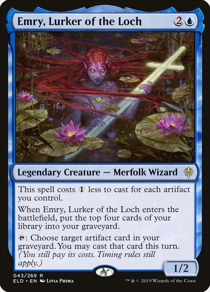 Emry, Lurker of the Loch - Throne of Eldraine (ELD) NM