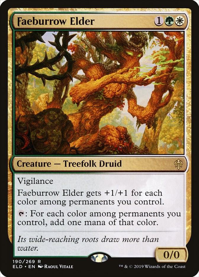 Faeburrow Elder - Throne of Eldraine (ELD) NM