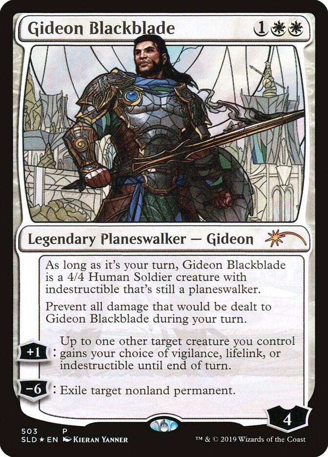 Gideon Blackblade (Stained Glass) - Secret Lair Drop Series (SLD) NM