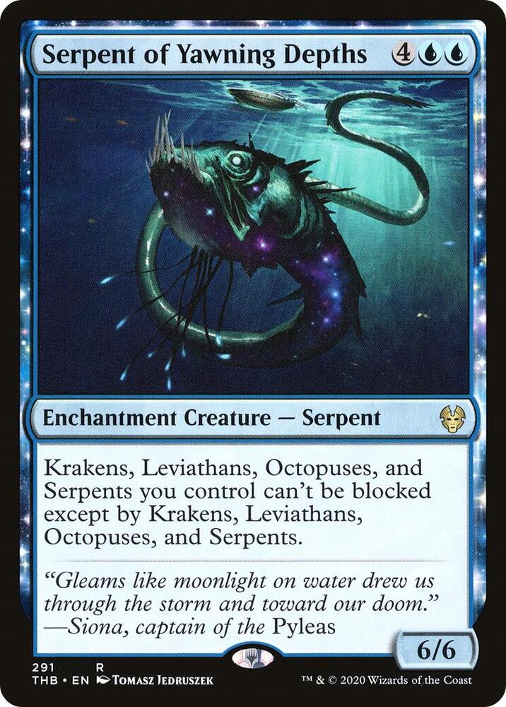 Serpent of Yawning Depths - Theros Beyond Death (THB) NM