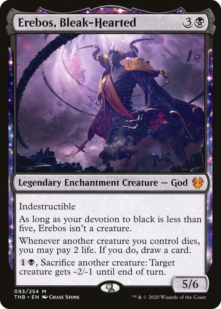 Erebos, Bleak-Hearted - Theros Beyond Death (THB) NM