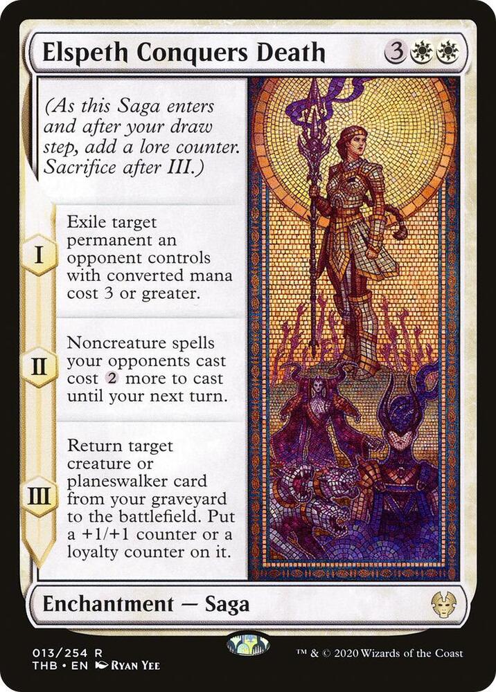 Elspeth Conquers Death - Theros Beyond Death (THB) NM