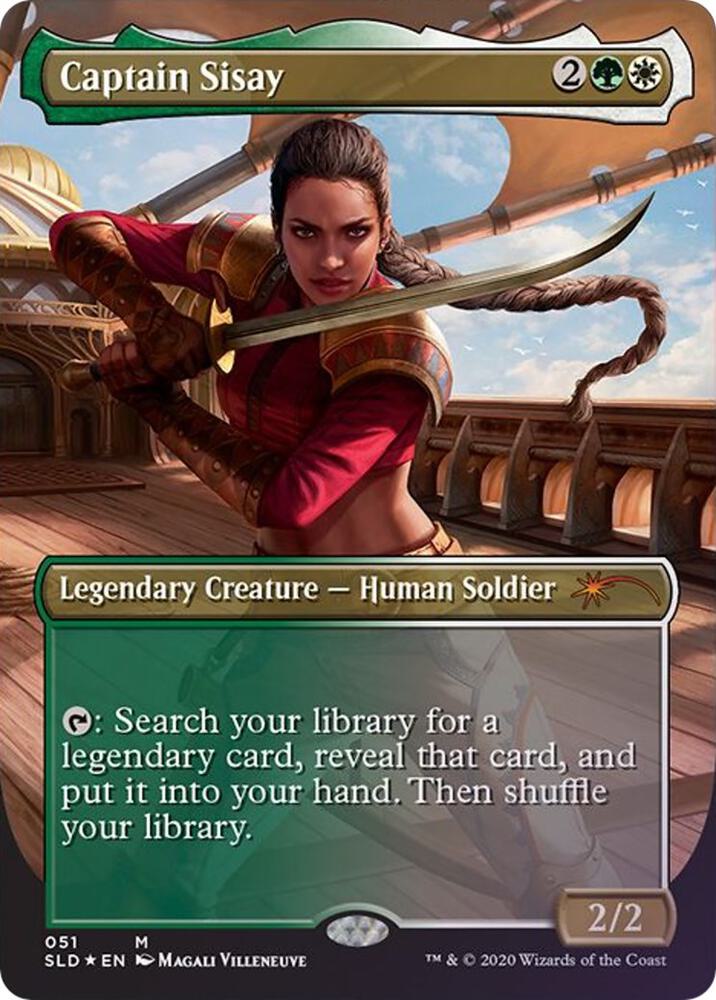 Captain Sisay (051) - Secret Lair Drop Series (SLD) NM *FOIL*