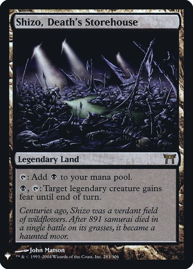 Shizo, Death's Storehouse - The List Reprints (LIST) NM *FOIL*