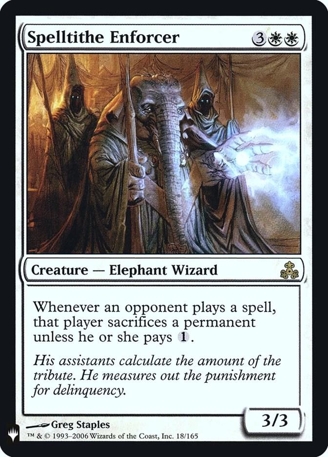 Spelltithe Enforcer - The List Reprints (LIST) NM *FOIL*
