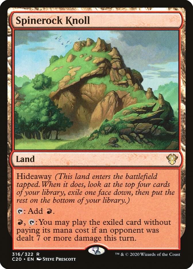 Spinerock Knoll - Commander 2020 (C20) NM
