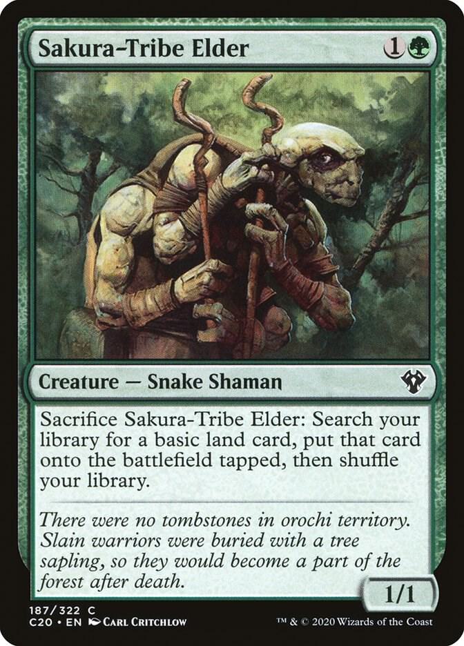 Sakura-Tribe Elder - Commander 2020 (C20) NM