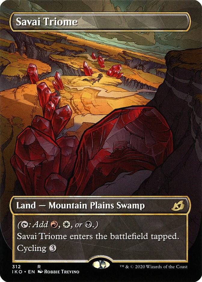 Savai Triome (Showcase) - Ikoria: Lair of Behemoths (IKO) NM