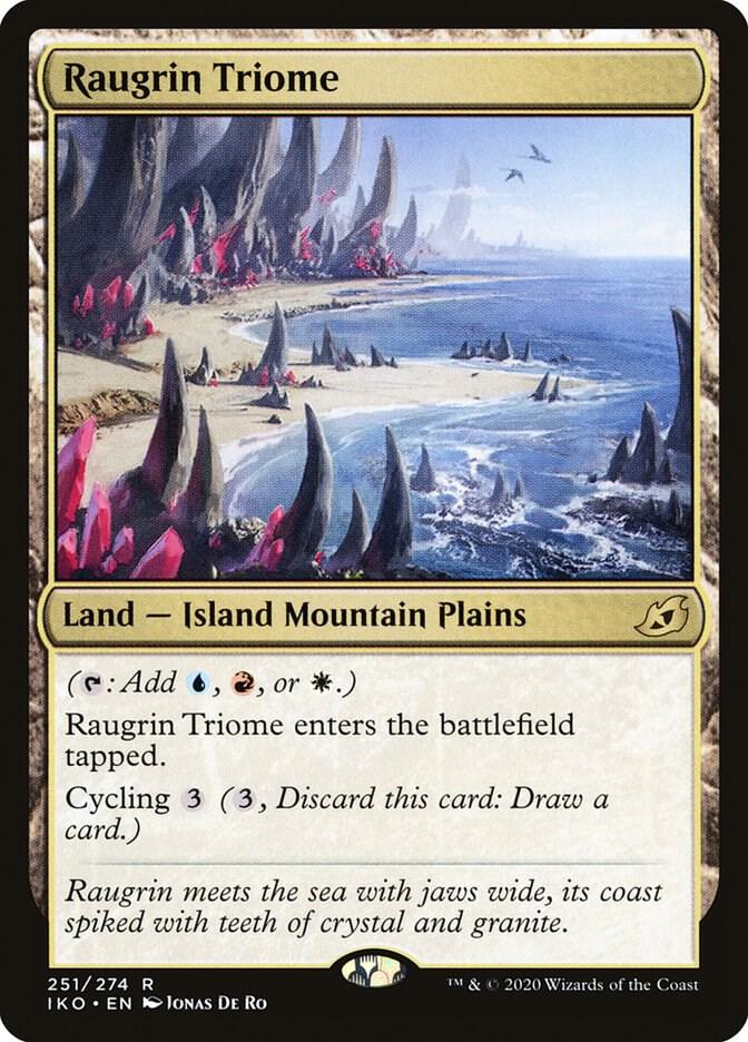 Raugrin Triome - Ikoria: Lair of Behemoths (IKO) NM *FOIL*
