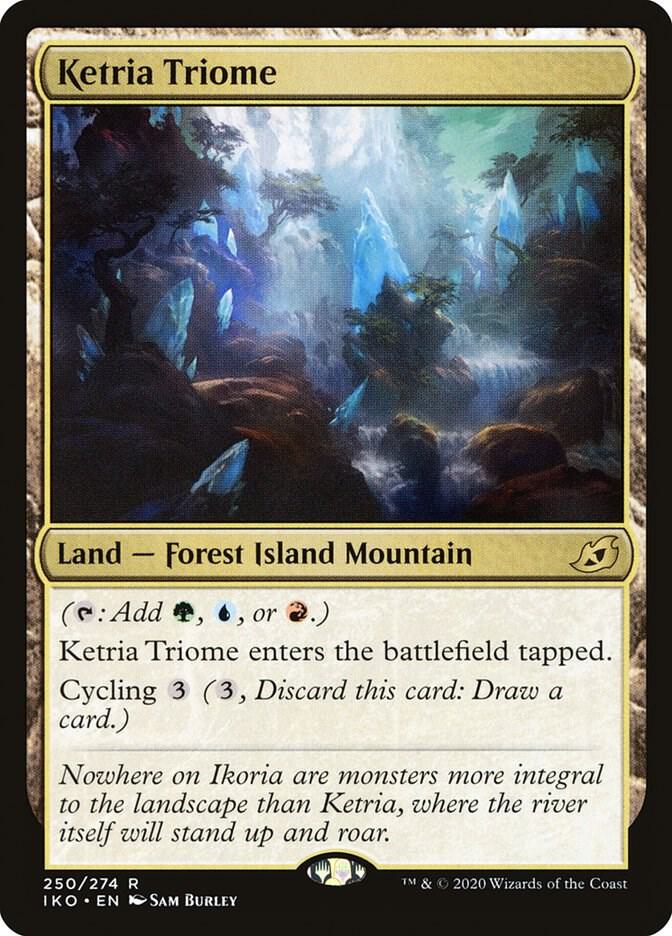 Ketria Triome - Ikoria: Lair of Behemoths (IKO) NM *FOIL*