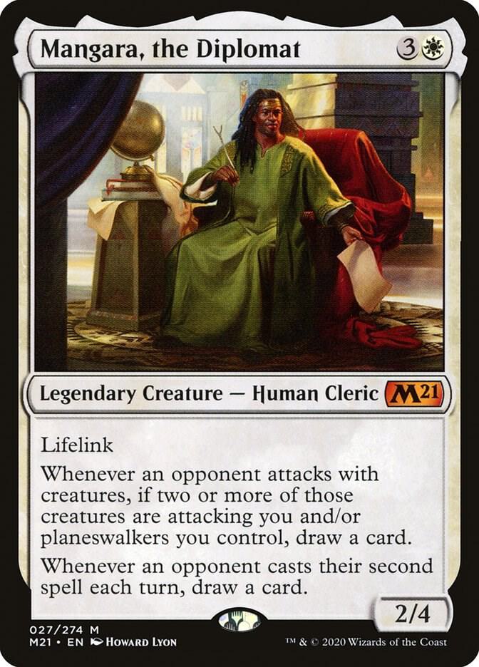 Mangara, the Diplomat - Core Set 2021 (M21) NM