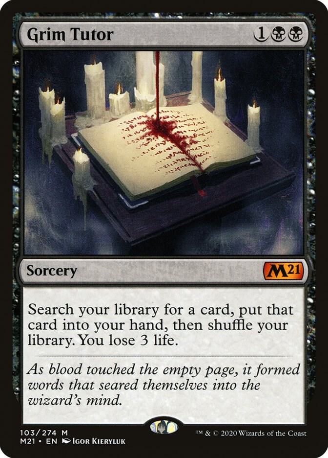 Grim Tutor - Core Set 2021 (M21) LP