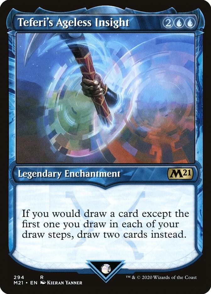 Teferi's Ageless Insight (Showcase) - Core Set 2021 (M21) NM