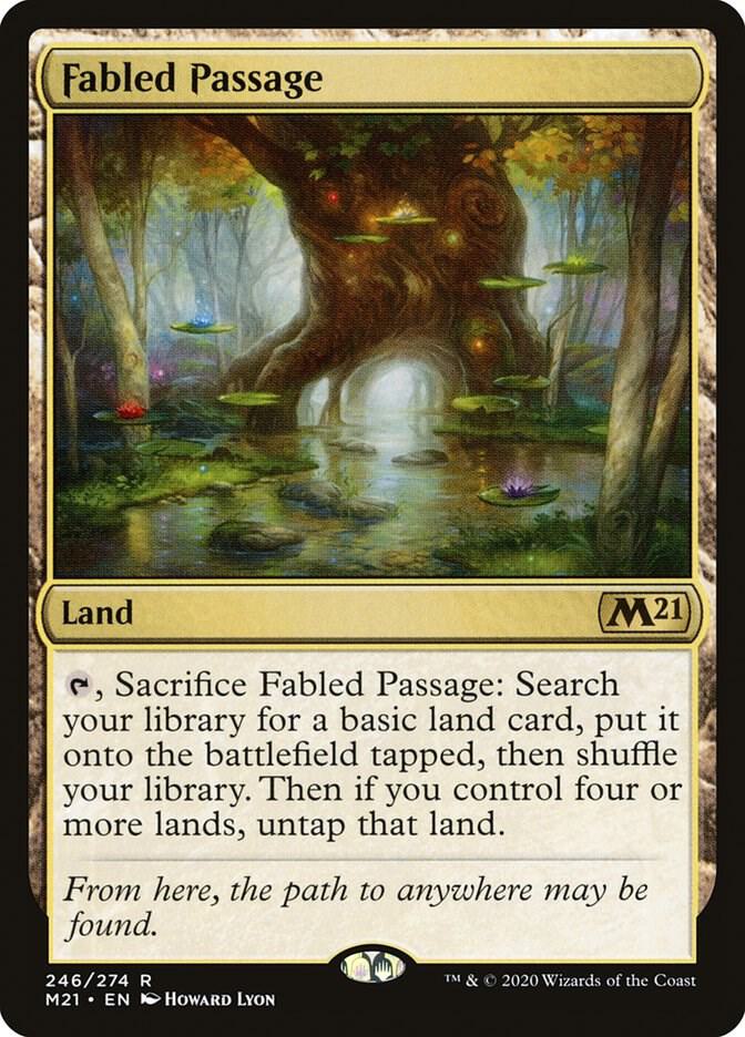 Fabled Passage - Core Set 2021 (M21) NM *FOIL*