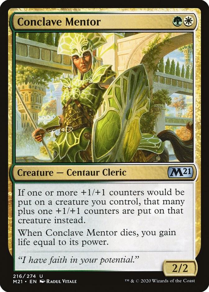 Conclave Mentor - Core Set 2021 (M21) NM
