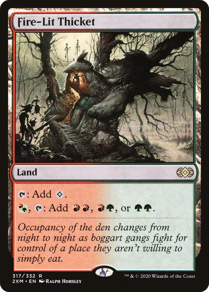 Fire-Lit Thicket - Double Masters (2XM) NM