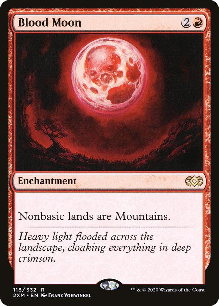 Blood Moon - Double Masters (2XM) NM *FOIL*