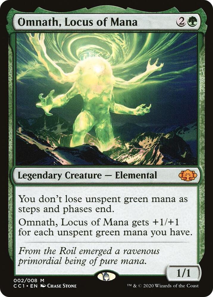 Omnath, Locus of Mana - Commander Collection: Green (CC1) NM