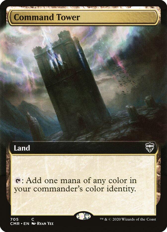 Command Tower (Extended Art) - Commander Legends (CMR) LP *FOIL*