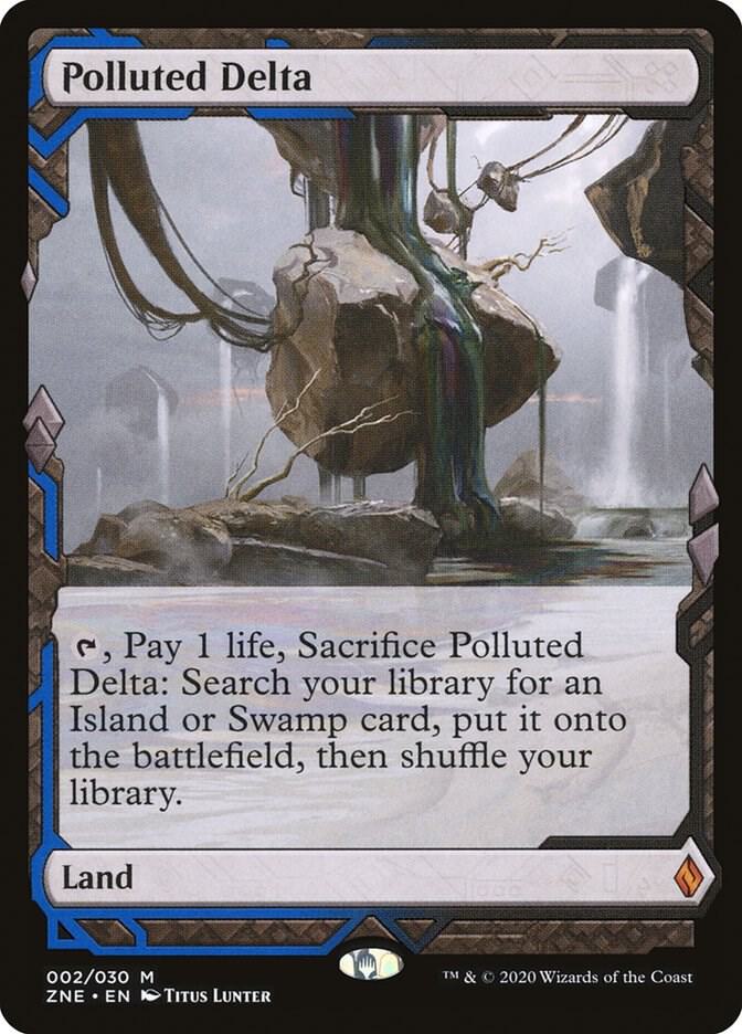 Polluted Delta - Zendikar Rising Expeditions (ZNE) NM *FOIL*