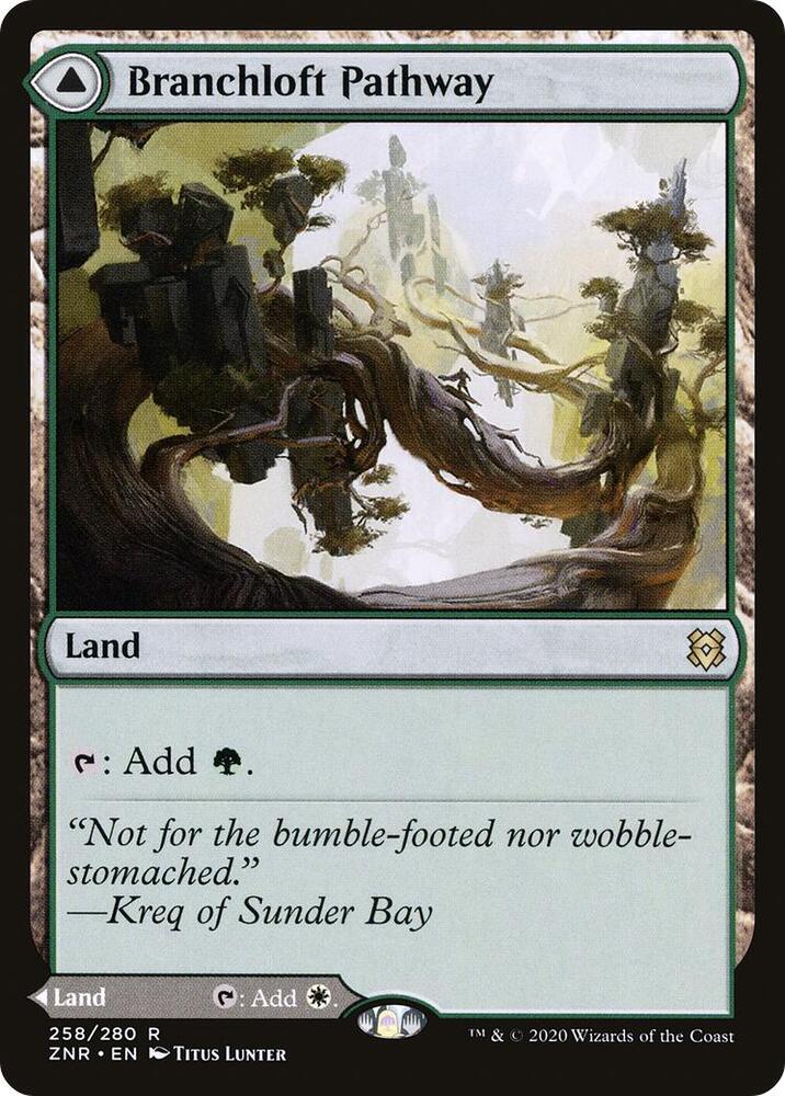 Branchloft Pathway - Zendikar Rising (ZNR) NM *FOIL*