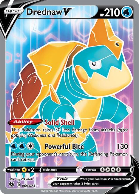 Drednaw V (Full Art) - Champion's Path (CHP) NM *FOIL*