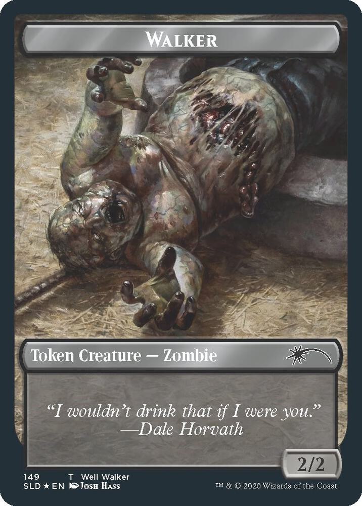 Walker (Well Walker // Blade Walker) Token - Secret Lair Drop Series (SLD) NM *FOIL*