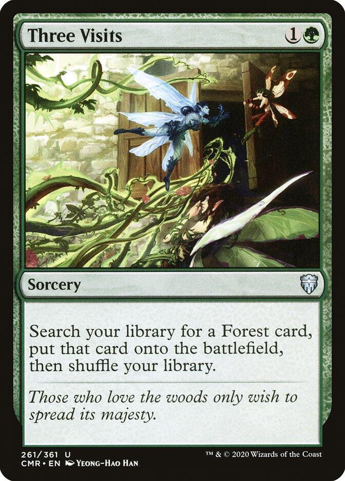 Three Visits - Commander Legends (CMR) NM