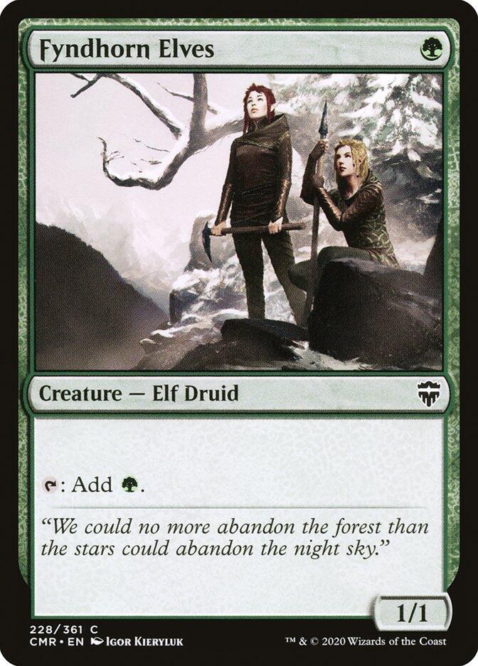 Fyndhorn Elves - Commander Legends (CMR) NM