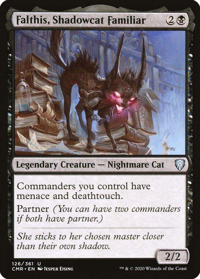 Falthis, Shadowcat Familiar - Commander Legends (CMR) NM