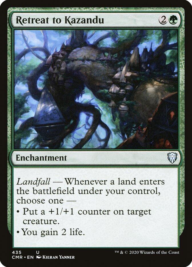 Retreat to Kazandu - Commander Legends (CMR) NM