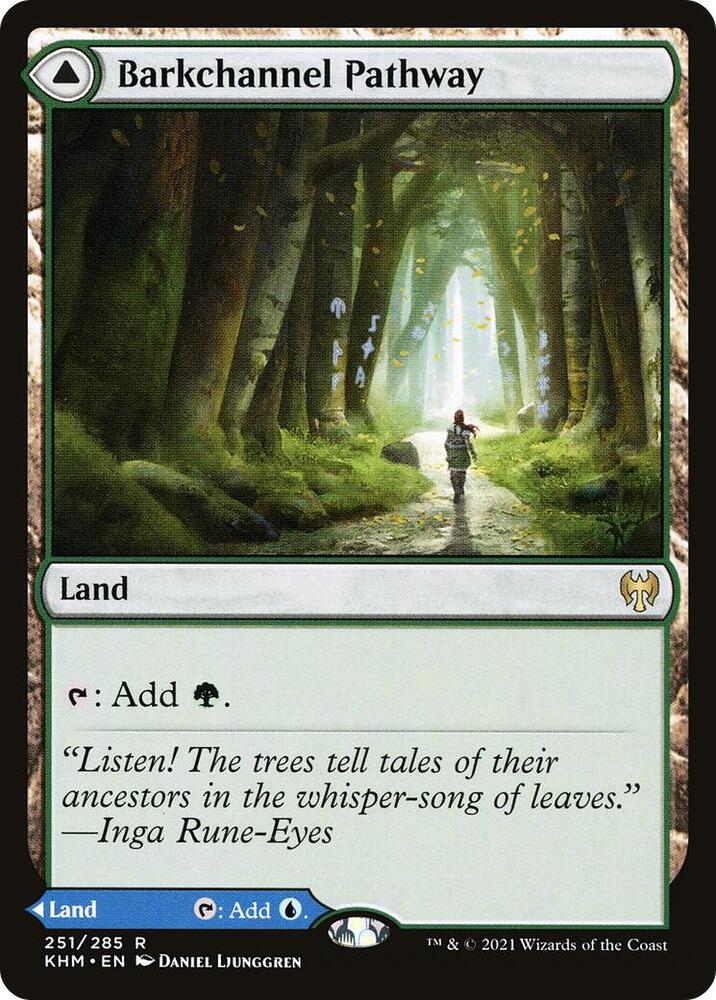 Barkchannel Pathway - Kaldheim (KHM) NM *FOIL*