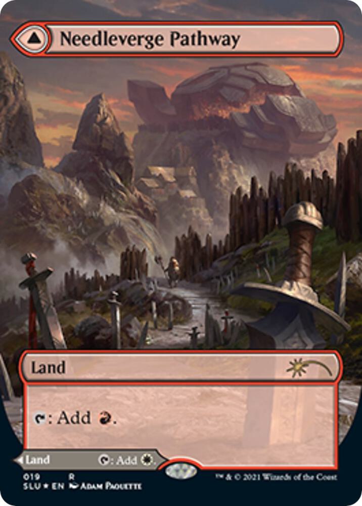 Needleverge Pathway (Borderless) - Secret Lair Series (SLU) NM *FOIL*