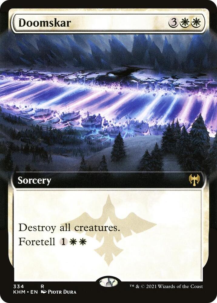 Doomskar (Extended Art) - Kaldheim (KHM) NM