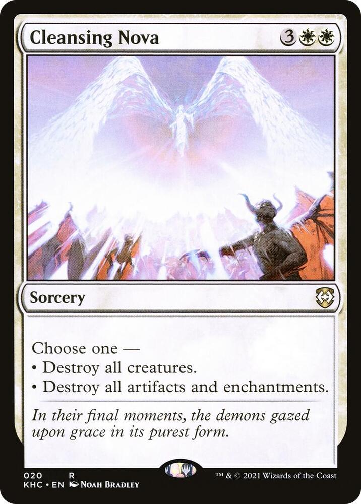 Cleansing Nova - Commander: Kaldheim (KHC) NM
