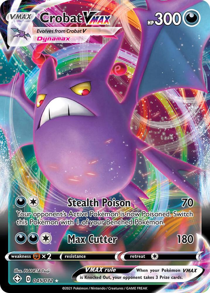 Crobat VMAX - Shining Fates (SHF) NM *FOIL*