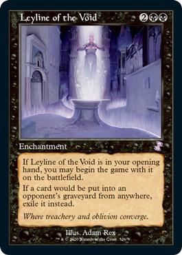 Leyline of the Void - Time Spiral: Remastered (TSR) NM