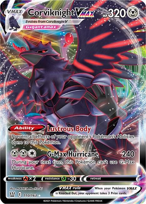 Corviknight VMAX - SWSH05: Battle Styles (SWSH05) NM *FOIL*