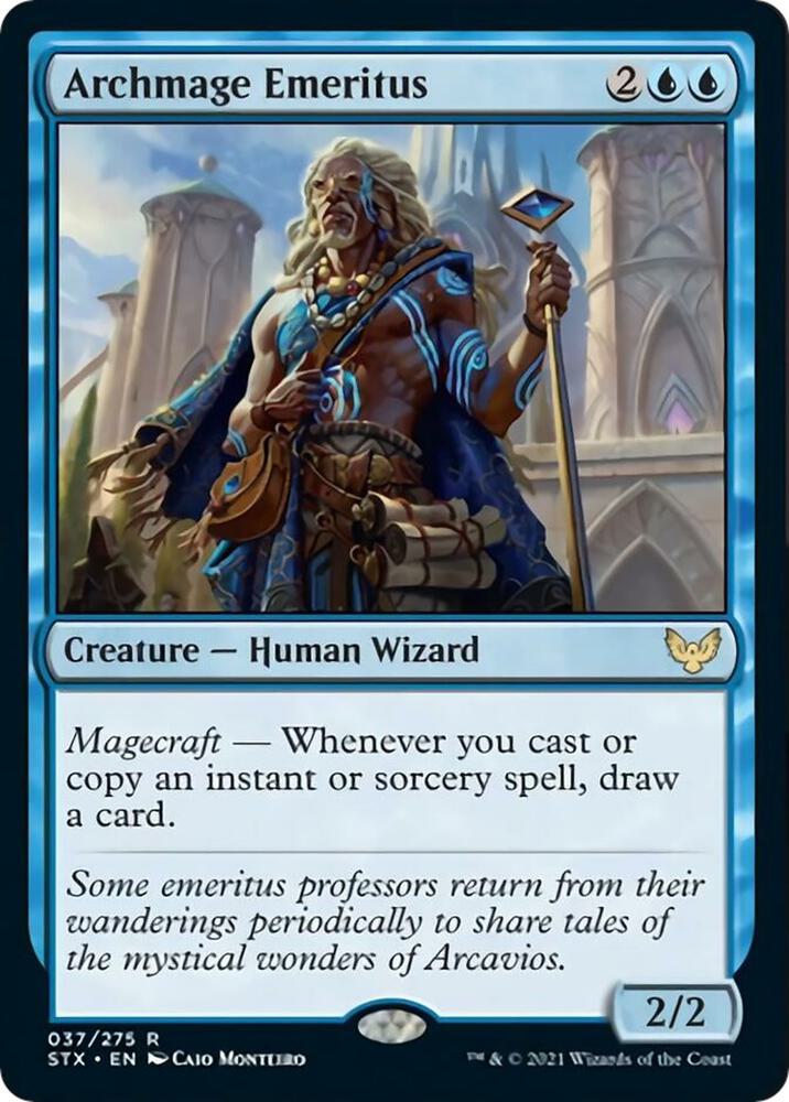 Archmage Emeritus - Strixhaven: School of Mages (STX) NM