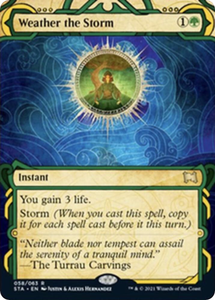 Weather the Storm - Strixhaven: Mystical Archives (STA) NM *FOIL*
